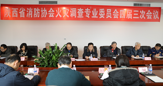 2019年度陜西省消防協(xié)會火災調(diào)查專業(yè)委員會四屆三次會議圓滿召開